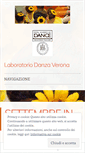 Mobile Screenshot of laboratoriodanzaverona.com